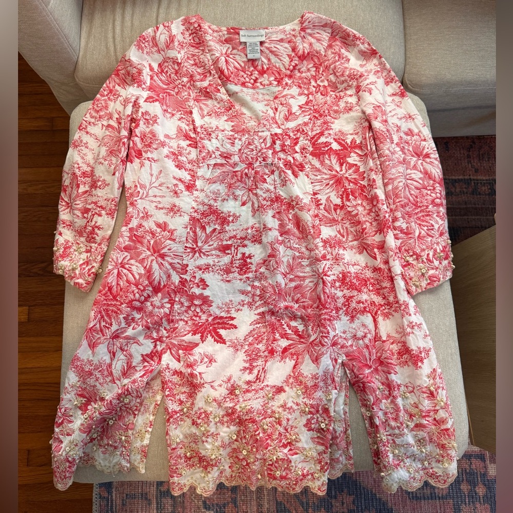 East Coastal Vibes Beach Cover Up